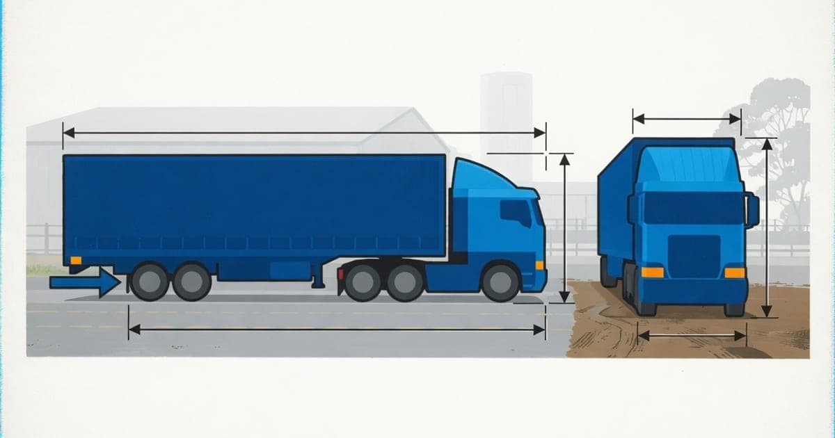 Heavy Vehicle Dimension Limits in Australia: Height, Width, Length and Overhang